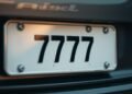 7777 im Kennzeichen