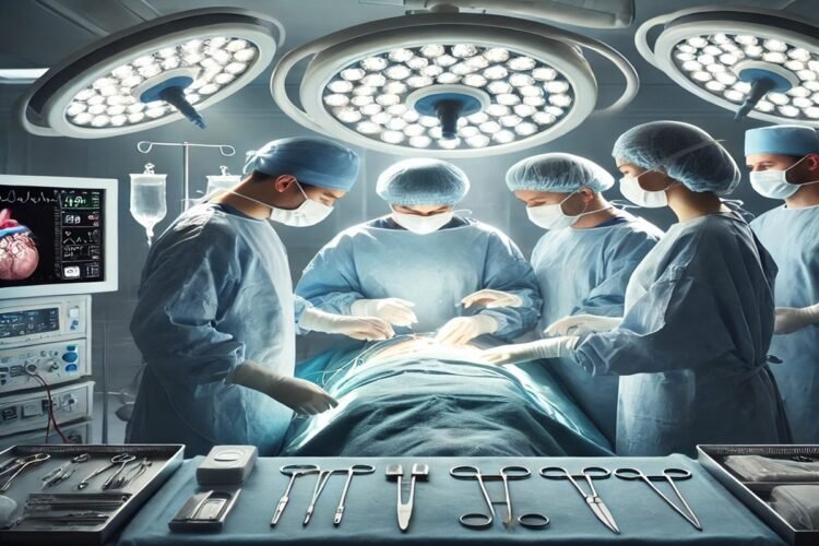 Arterienklemmen in der Chirurgie