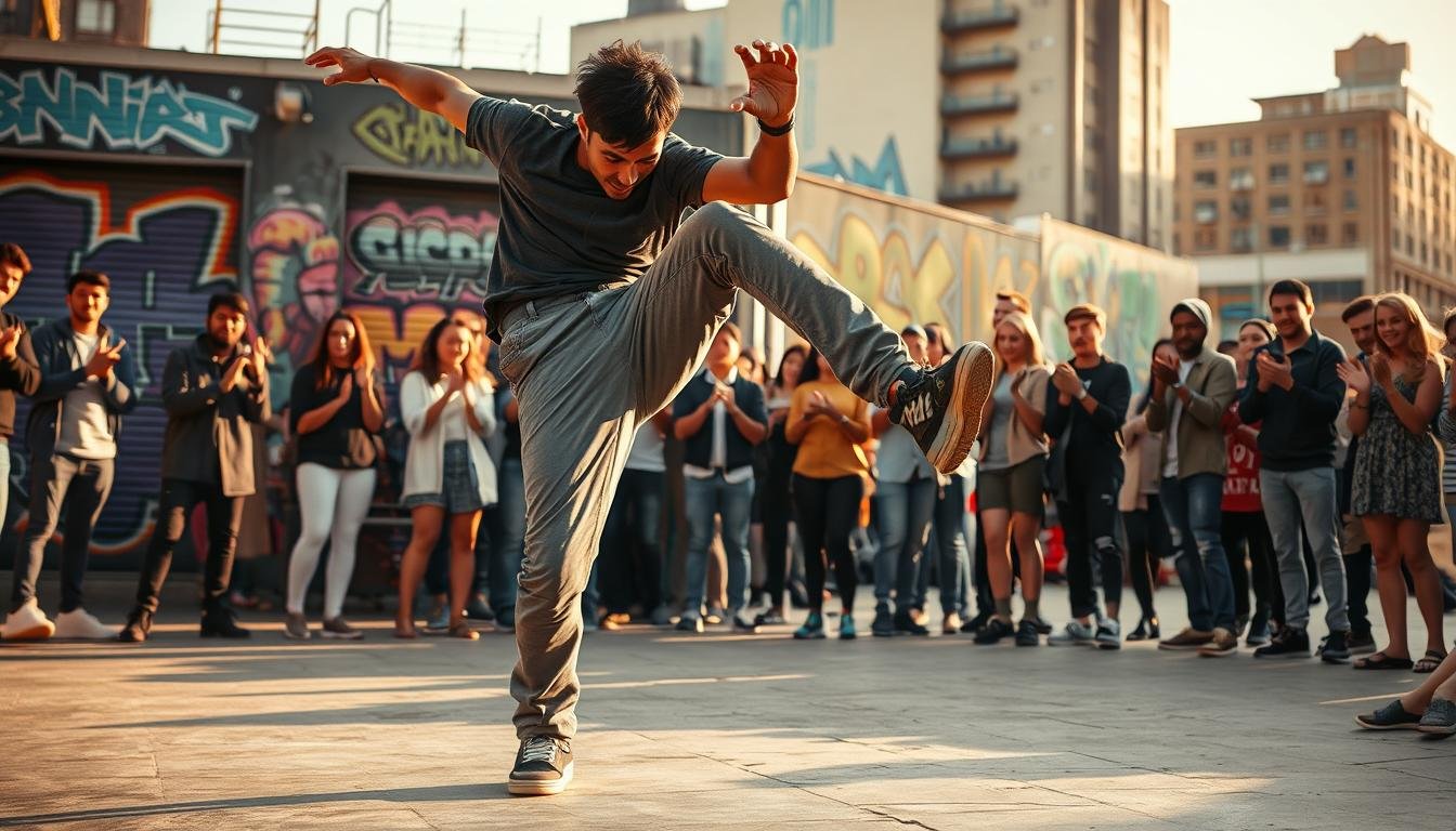 Break Dance Bewegungen