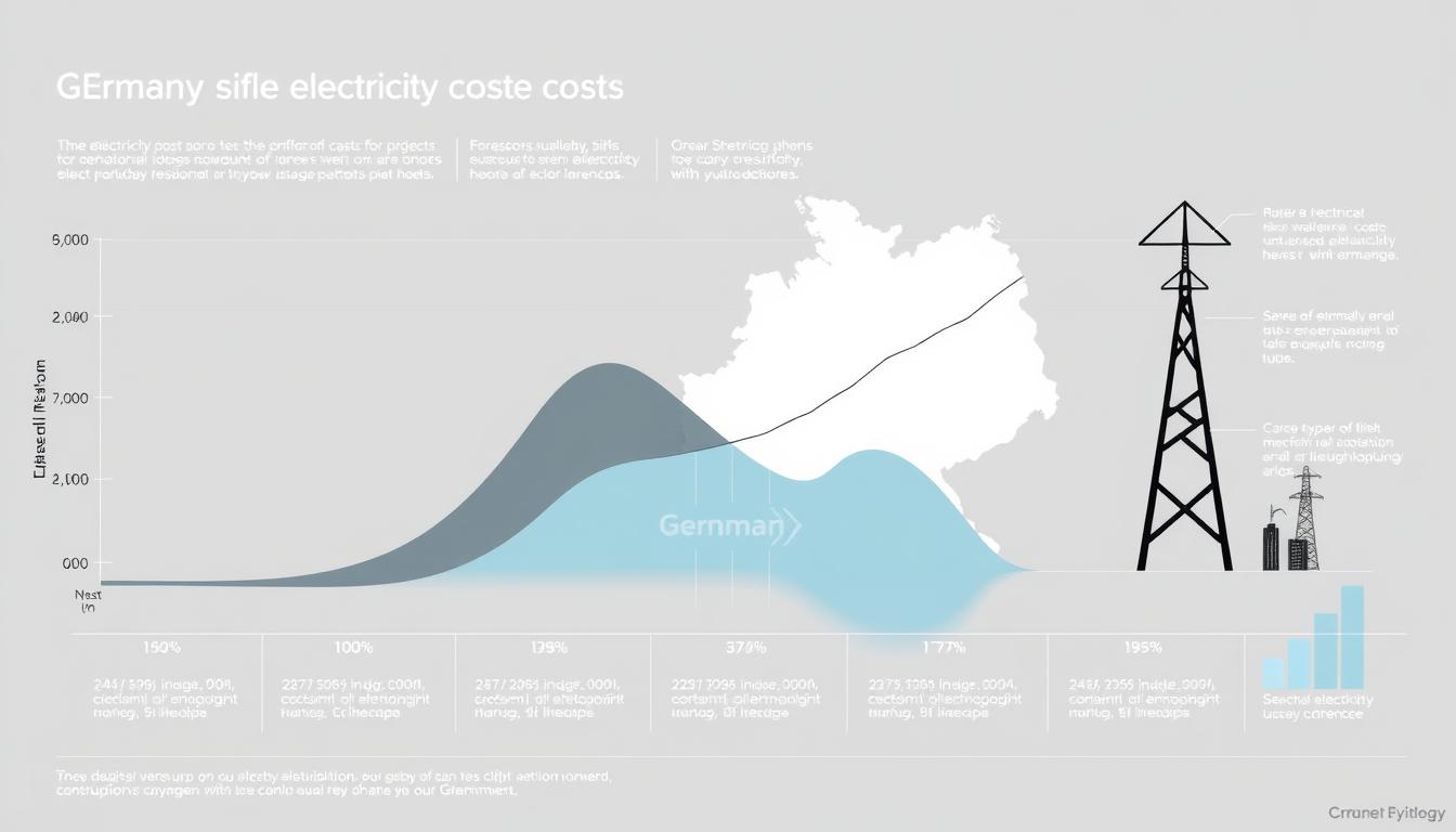 Diagramm der Stromkostenentwicklung