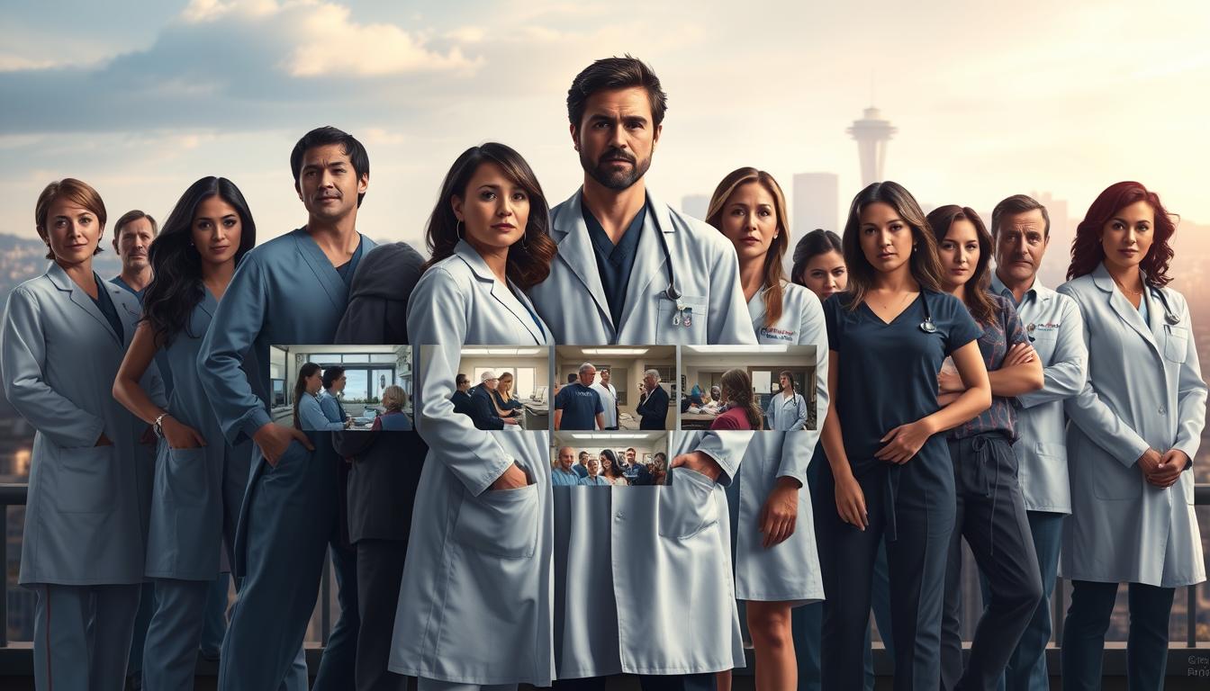 Entwicklung der Charaktere Grey's Anatomy