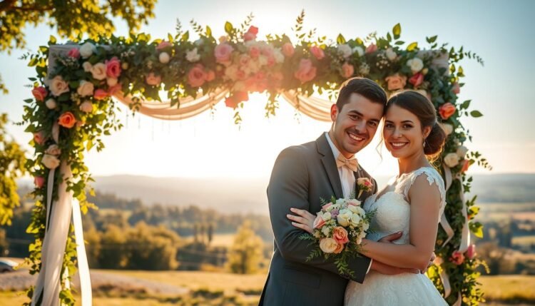 Glückwünsche zur Hochzeit Sohn und Schwiegertochter
