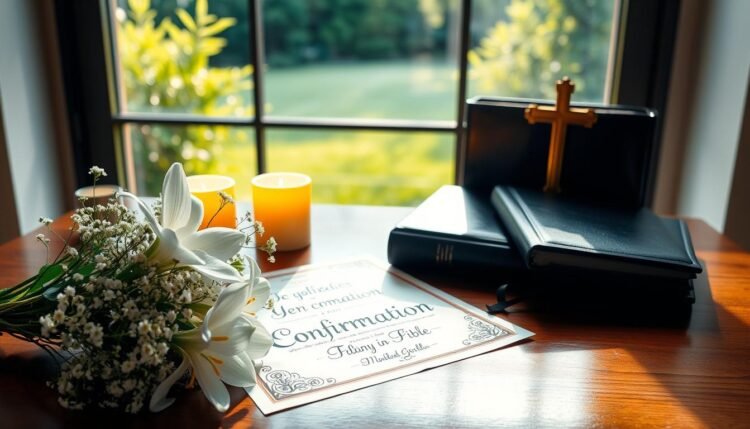 Glückwünsche zur Konfirmation