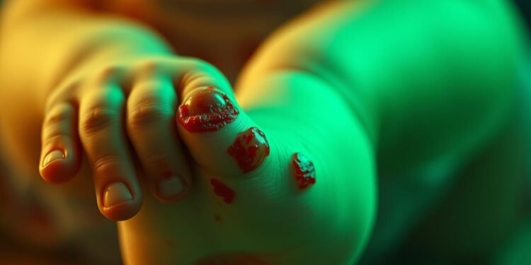 Hand-Fuß-Mund-Krankheit Symptome