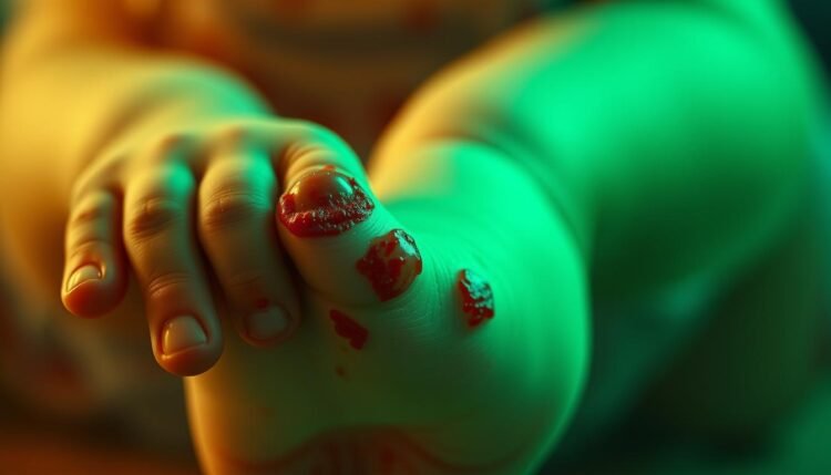 Hand-Fuß-Mund-Krankheit Symptome