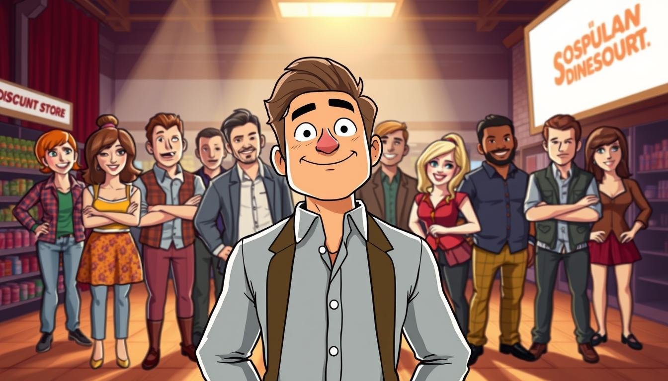 Hauptdarsteller der Discounter Serie Hauptdarsteller der Discounter Serie