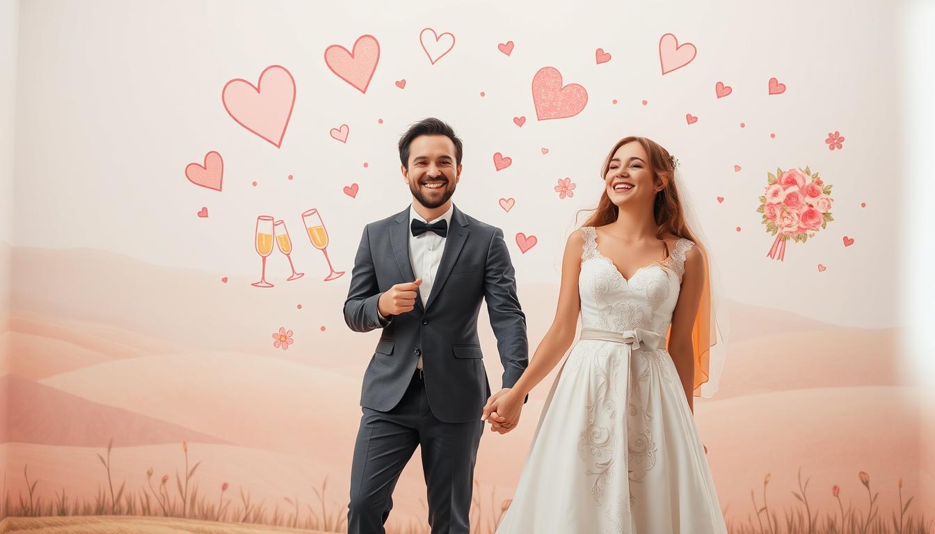 Humorvolle Hochzeitswünsche