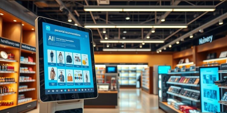 KI im Einzelhandel moderne Technologie
