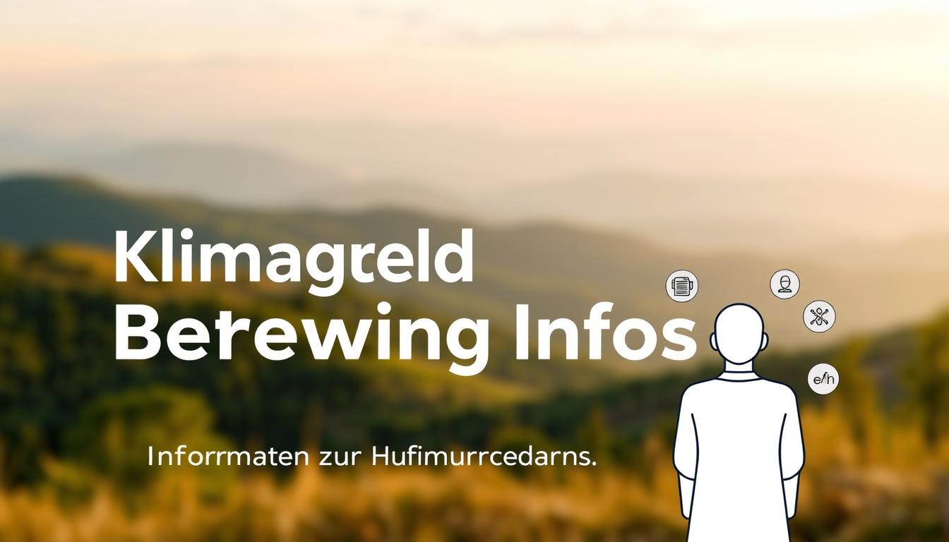 Klimageld Beratung Infos