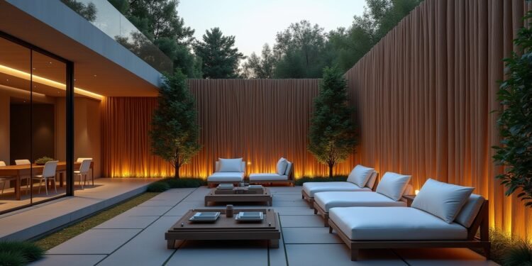 Moderne Gartengestaltung: Trends für mehr Privatsphäre