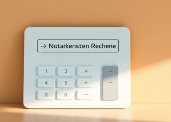 Notarkosten Hauskauf