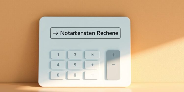 Notarkosten Hauskauf