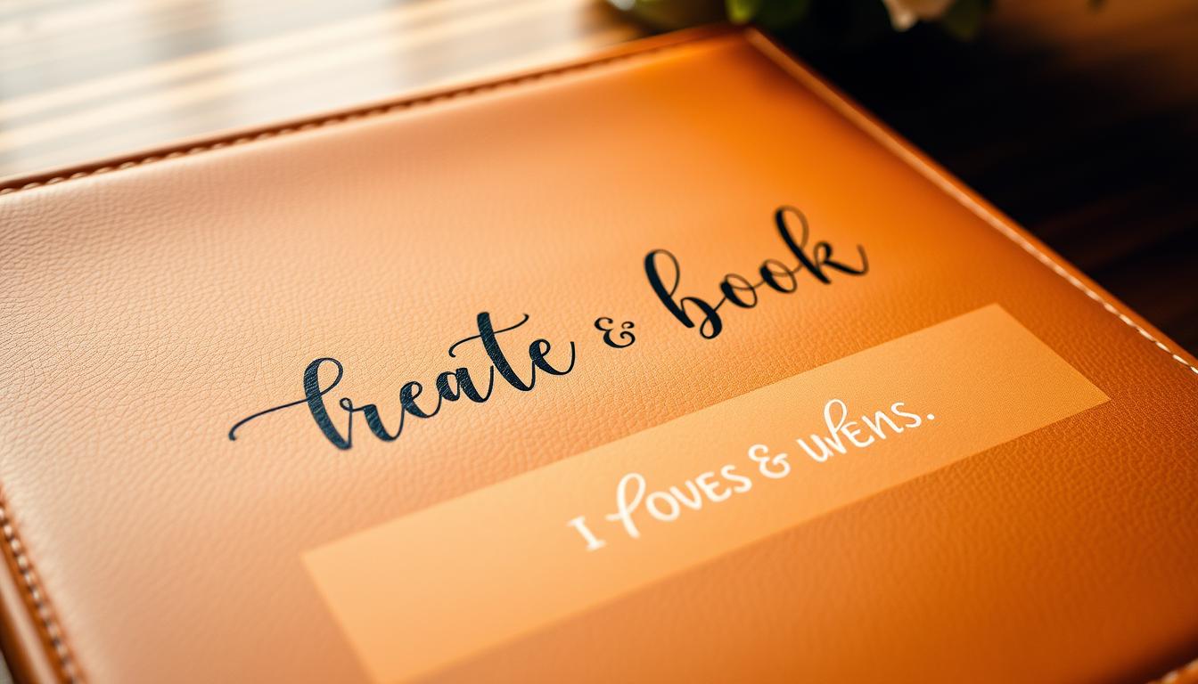 Schriftart Gästebuch