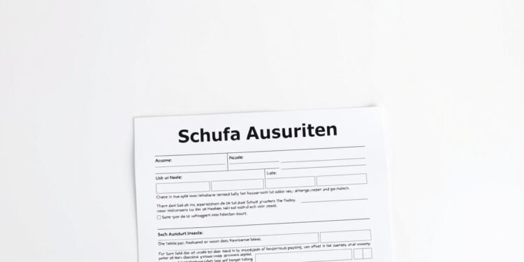 Schufa Auskunft beantragen