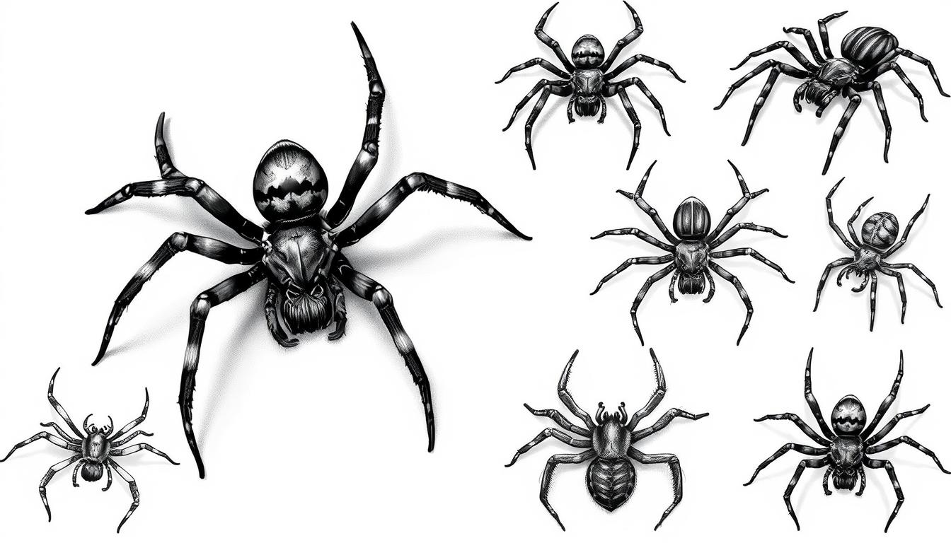 Spinne Tattoo Vorlagen herunterladen