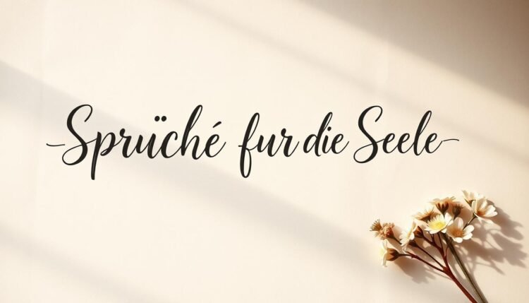 Sprüche für die Seele