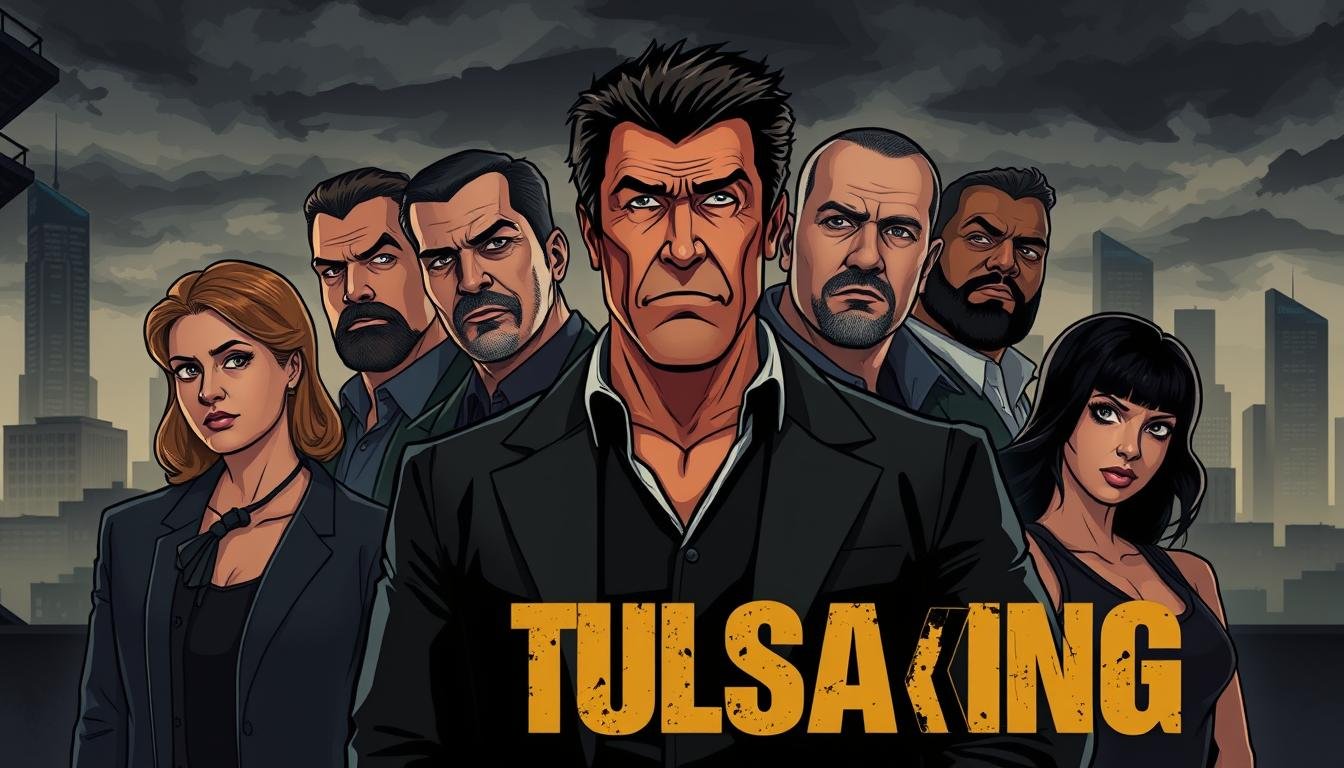 Tulsa King Schauspieler Ensemble