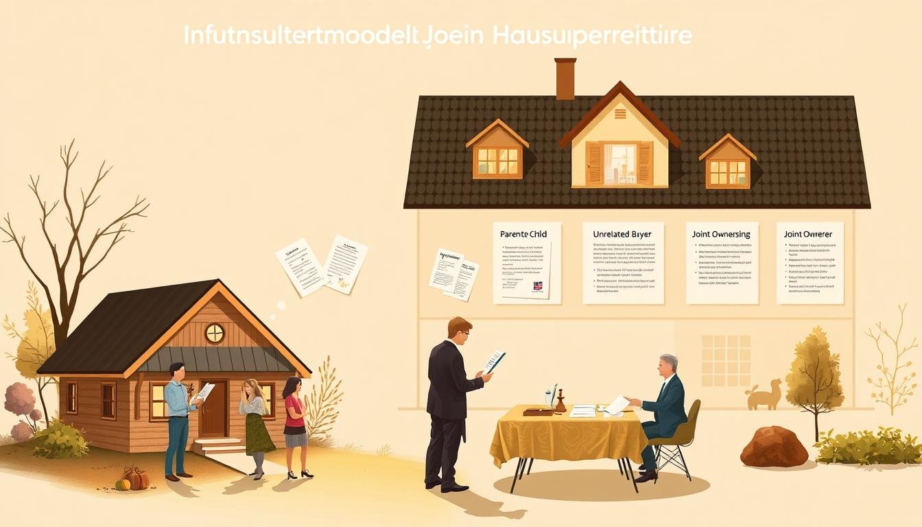 Übertragungsmodelle beim Hausüberschreiben
