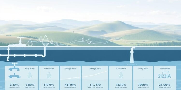 Wasserverbrauch pro Person