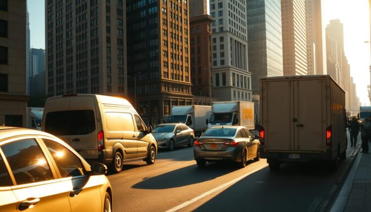 Welche Fahrzeuge dürfen auf Fahrbahnen in zweiter Reihe halten