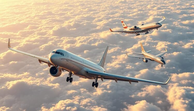 Wie viel wiegt ein Flugzeug