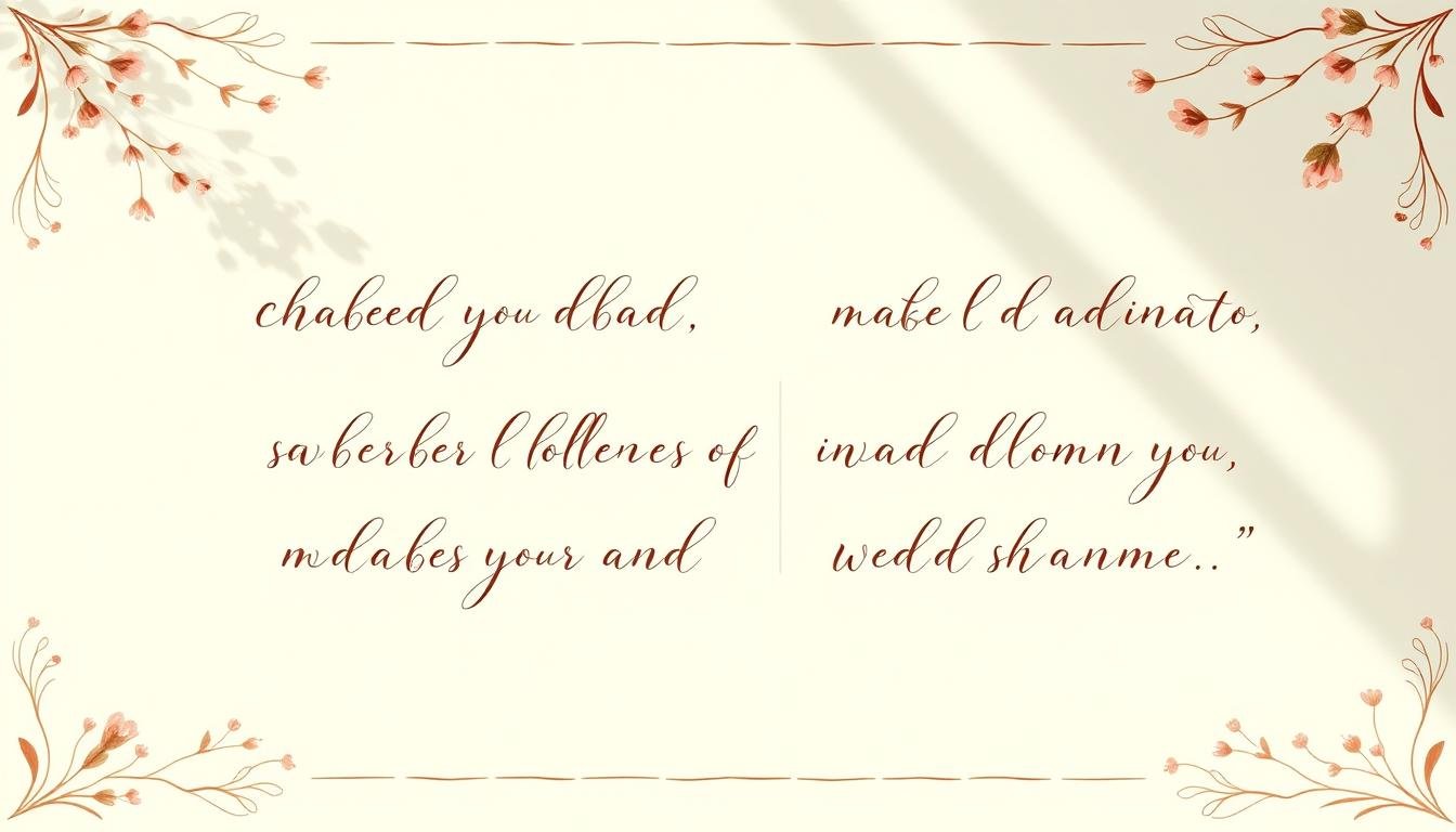 Zitate für Hochzeitskarten