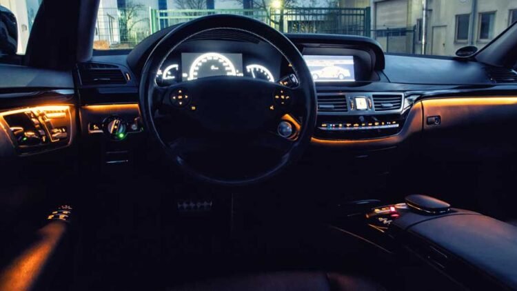 auto-innenraum-beleuchtung