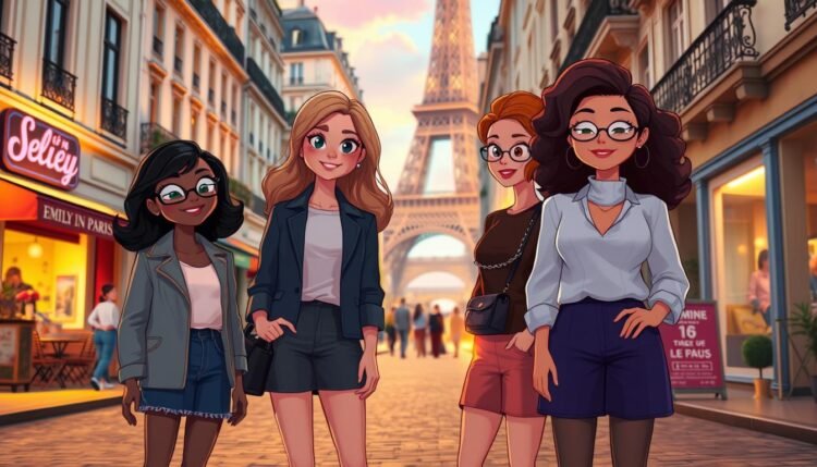 besetzung von emily in paris