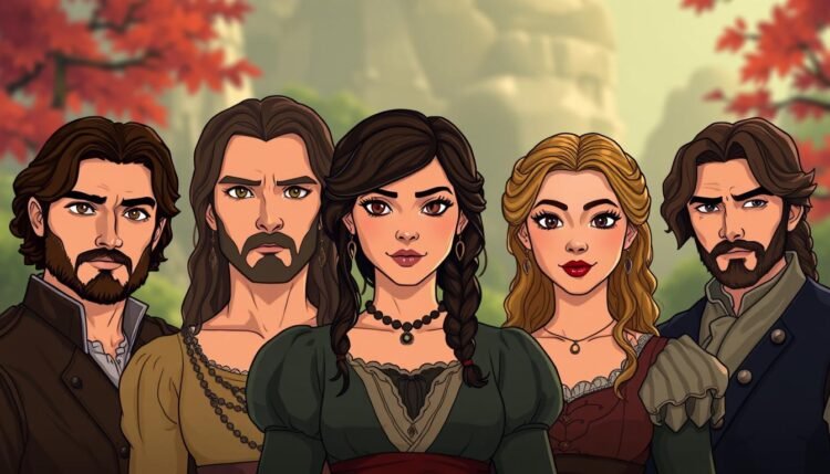 besetzung von outlander