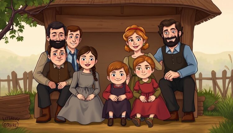 besetzung von unsere kleine farm