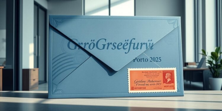 großbrief porto