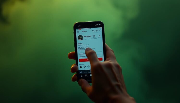 instagram konto löschen