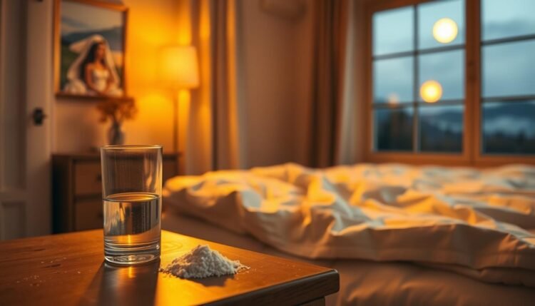 natron vor dem schlafengehen