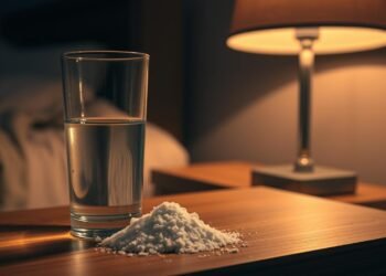 natron vor dem schlafengehen