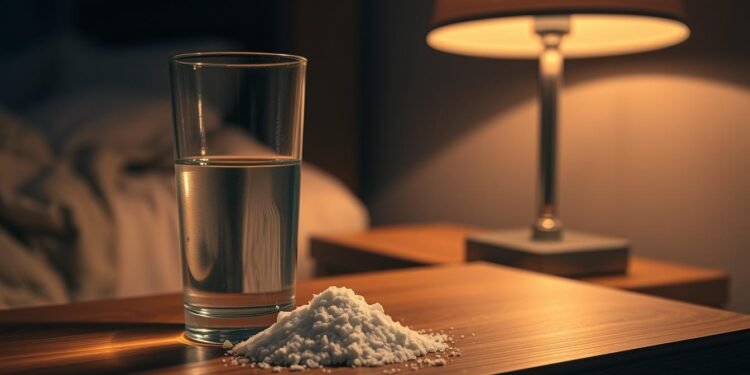 natron vor dem schlafengehen