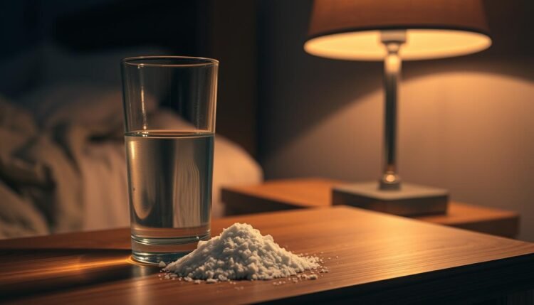 natron vor dem schlafengehen