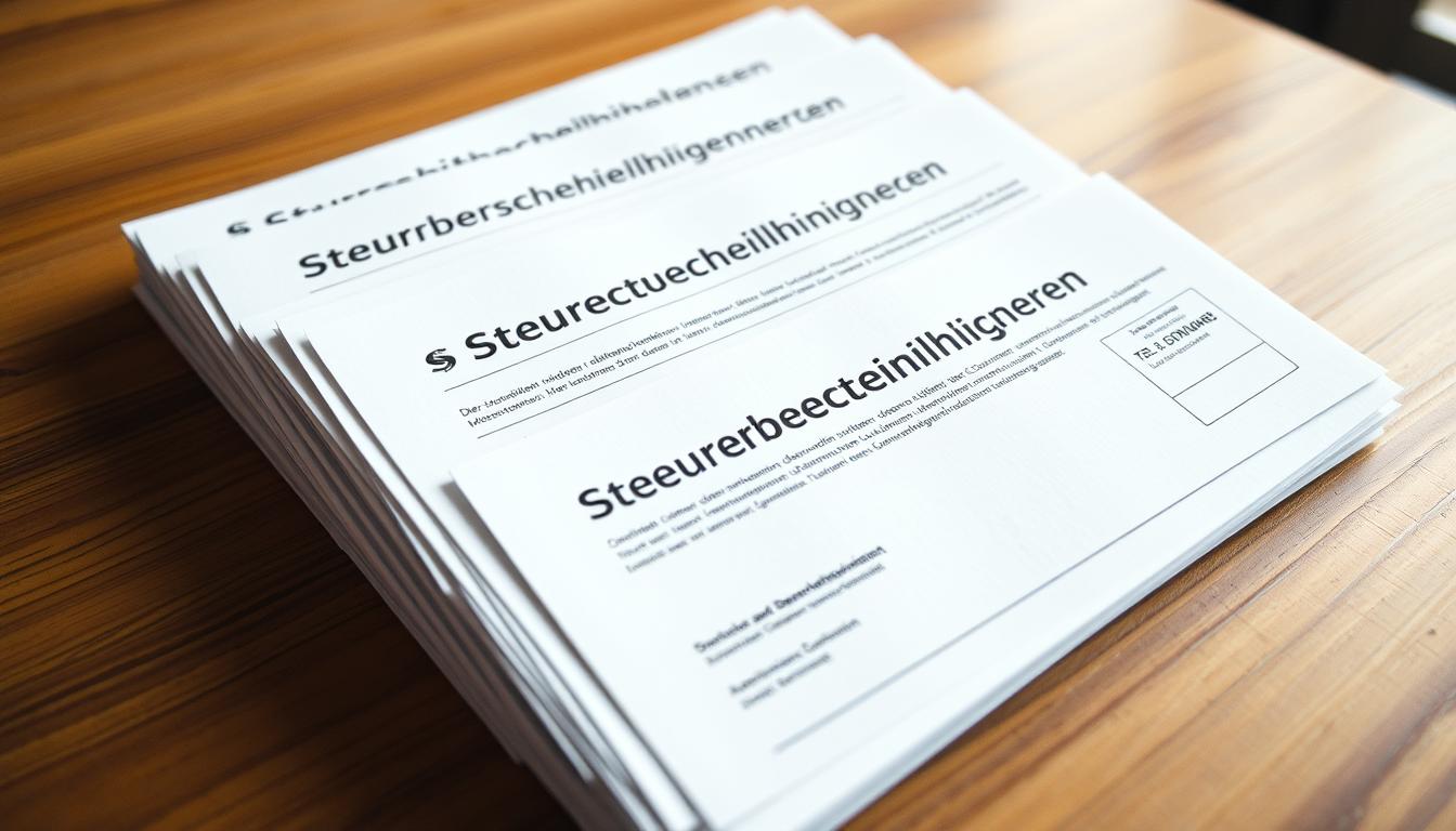 steuerbescheinigungen